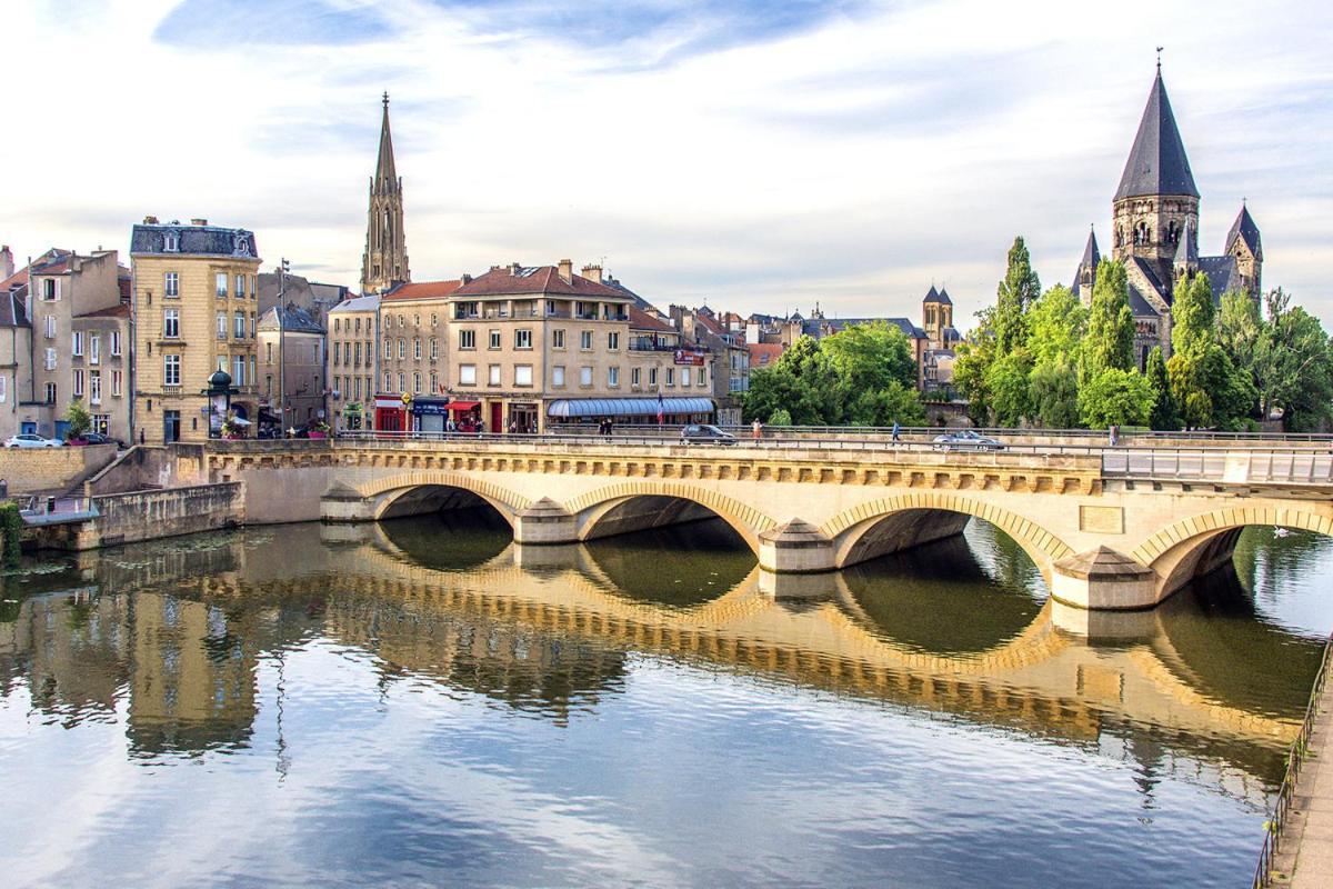 Le Muse Quartier Ville Proche Transport Parking Prive Un-Sejour-A-Part Metz Luaran gambar