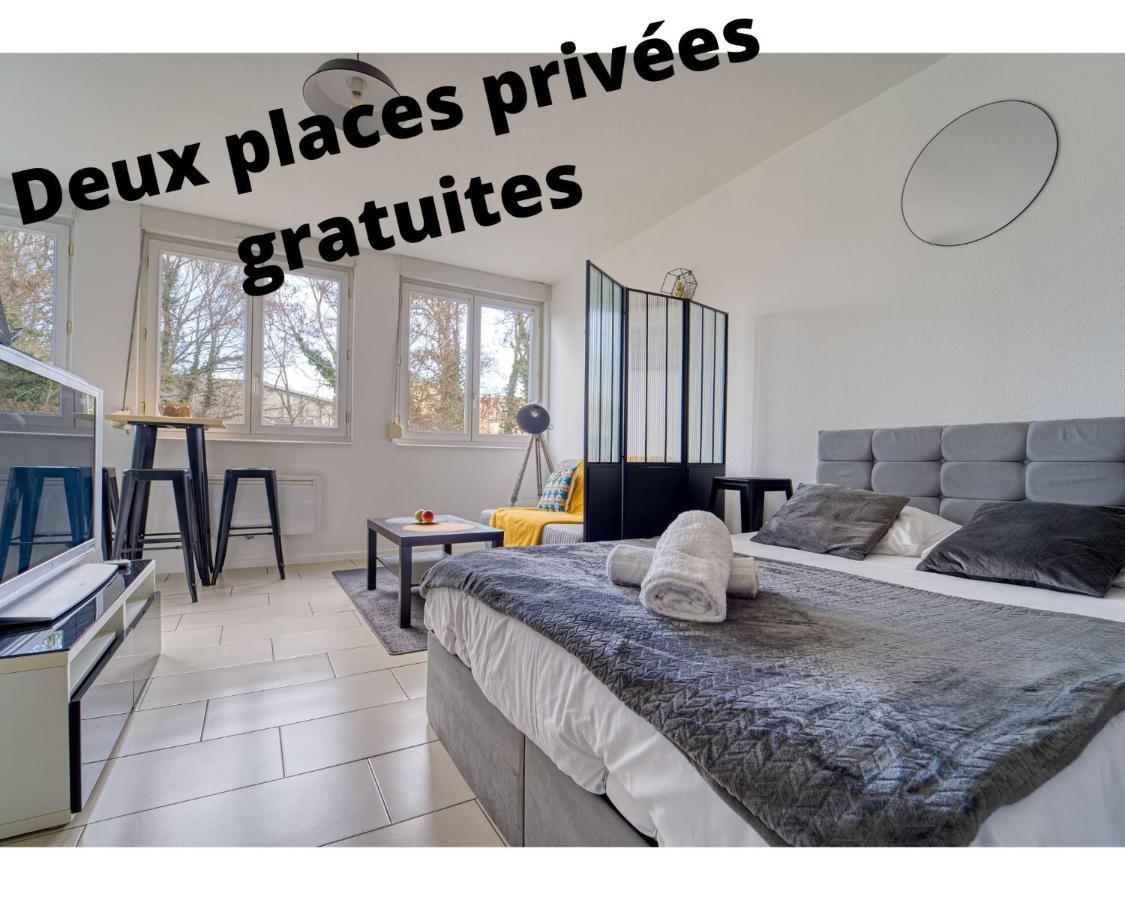 Le Muse Quartier Ville Proche Transport Parking Prive Un-Sejour-A-Part Metz Luaran gambar